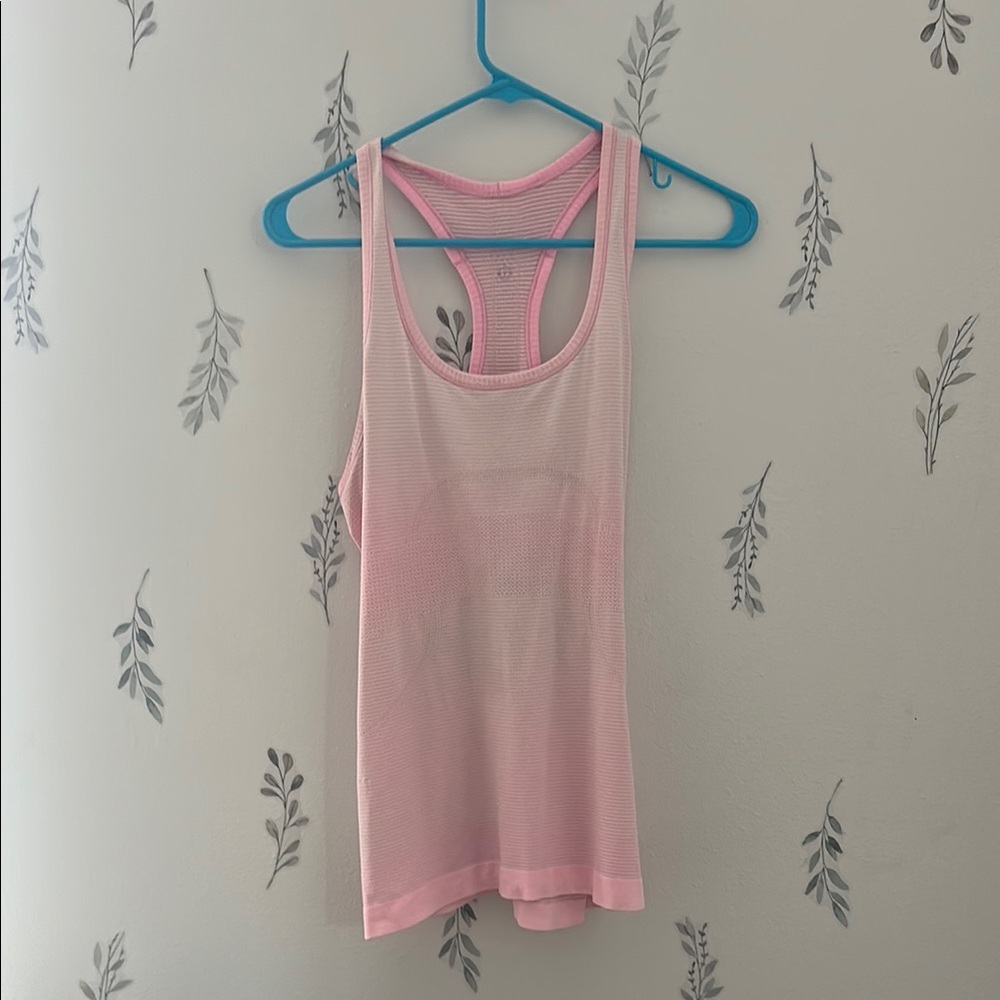 Lululemon Pink Swiftly Tank